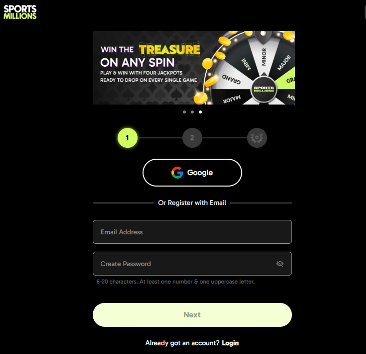 sssgame login